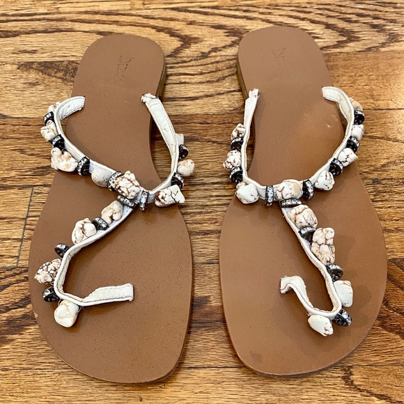 Dizzy Rhinestone Flip Flops - Picture 2 of 6